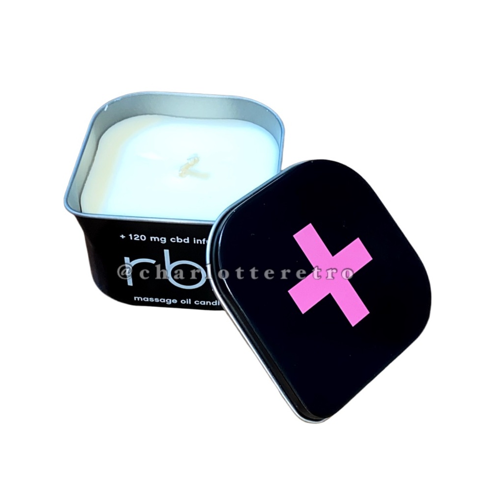 Errbshop • RB+ Massage Oil Candle • Rose